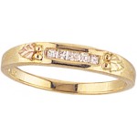 Genuine Princess Cut Diamond Ladies' Ring - By Mt Rushmore